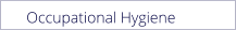 Occupational Hygiene
