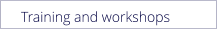Training and workshops
